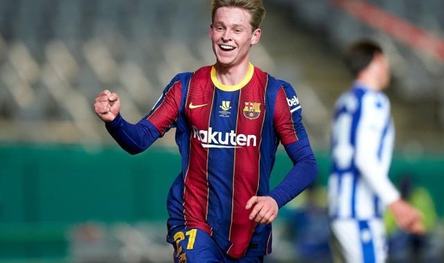 【西超杯】德容破门送点 巴萨点球胜皇家社会进决赛